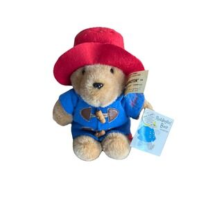 Paddington Bear Collectible Plush Toy With All Original Hang Tags